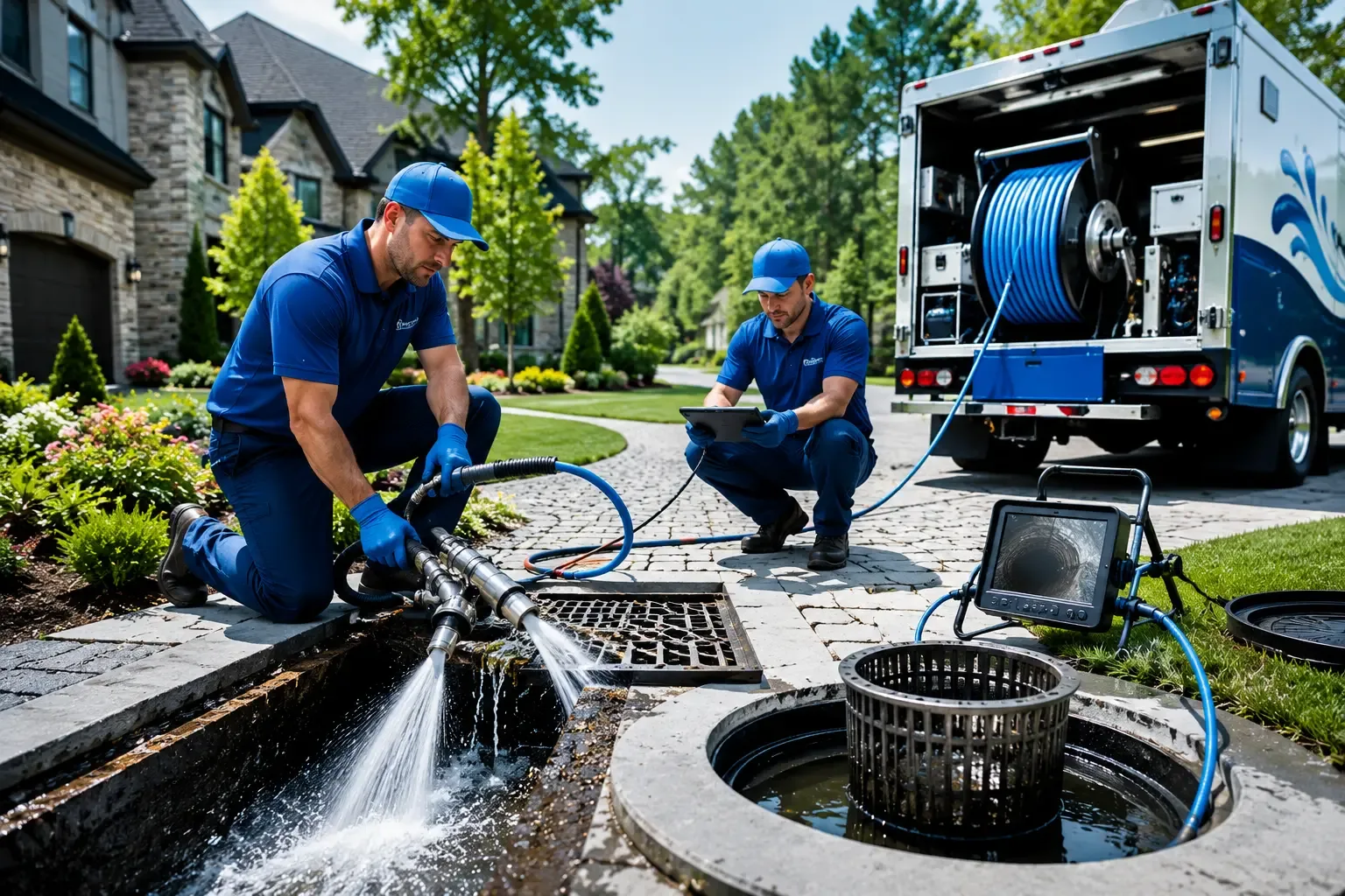 Local outdoor drain cleaning professionals in Salesville, OH
