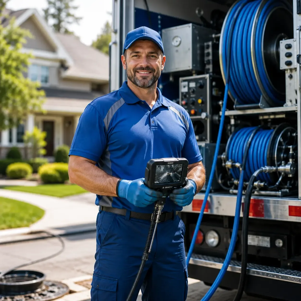Local outdoor drain cleaning specialists in Salesville, OH